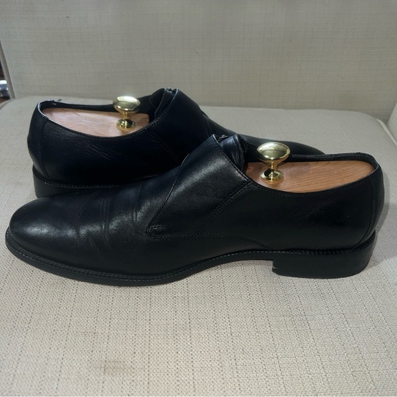 COLE HAAN C11825 Monk Strap Black Leather Men's Size 10.5M - Picture 7 of 11